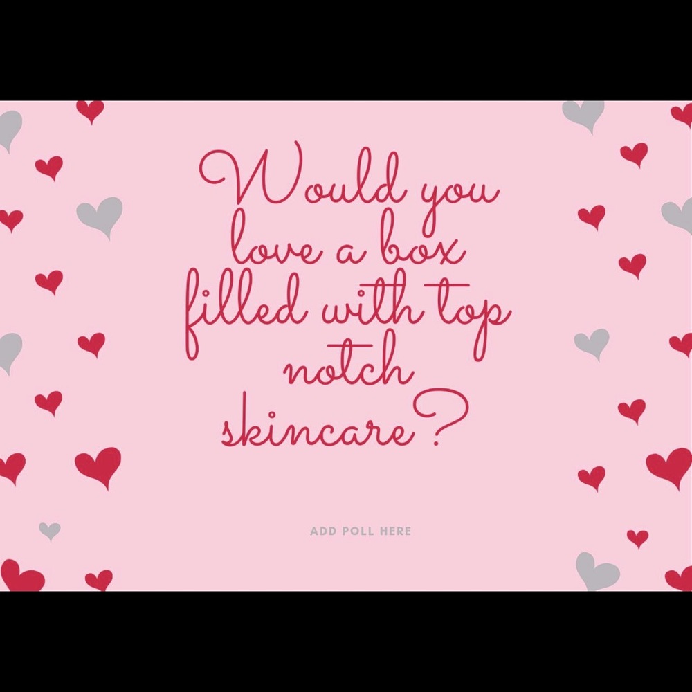 Monthly beauty box. Looking for someone who loves mystery boxes and amazing skin